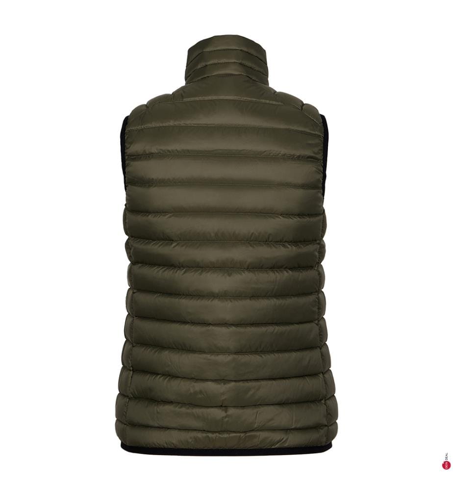 Ärmellose Daunenjacke Merino Nordend - Grün