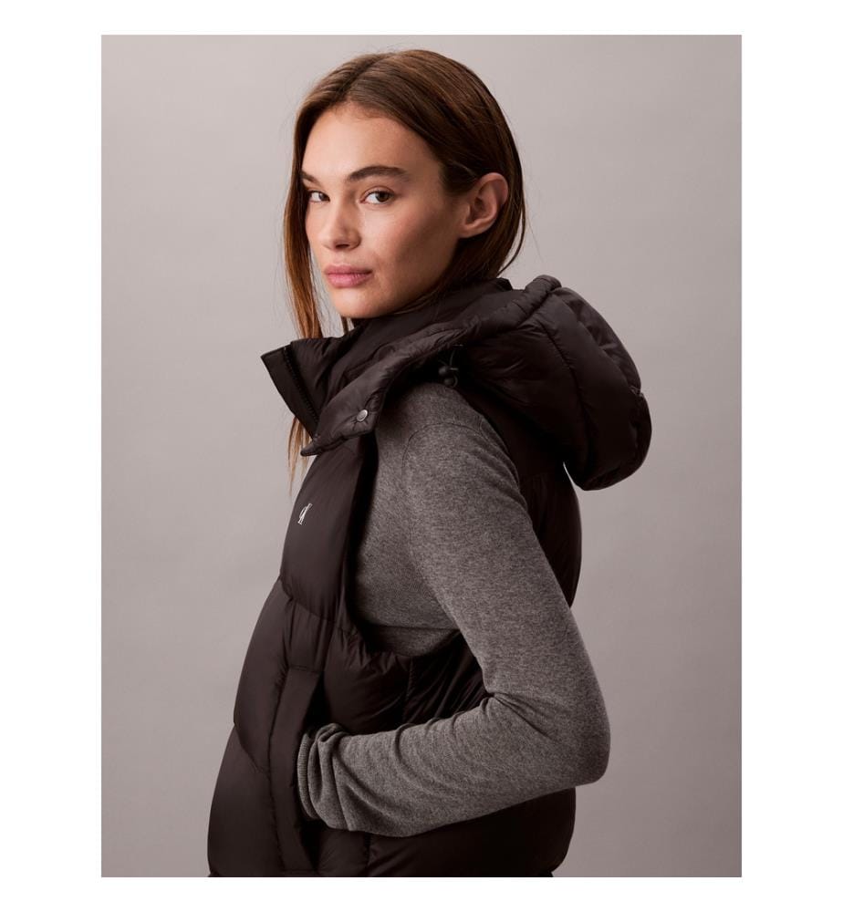 Ärmellose Daunenjacke - Marine