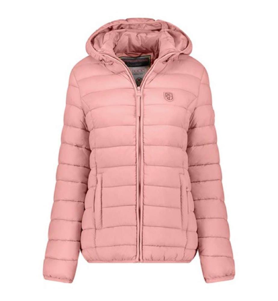 Giacca Amichoko da donna con cappuccio staccabile - Old Pink