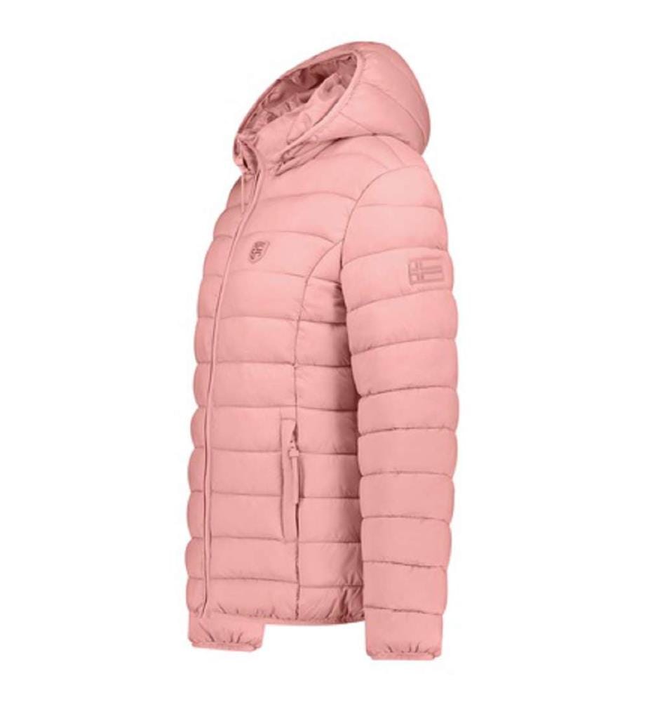Giacca Amichoko da donna con cappuccio staccabile - Old Pink