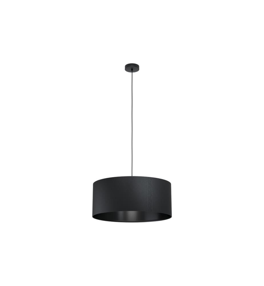 EGLO - Leuchten Lampe suspendue MASERLO 1 1x E27, Noir