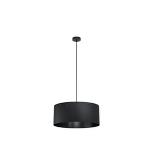 EGLO - Leuchten Pendelleuchte MASERLO 1 1x E27, Schwarz