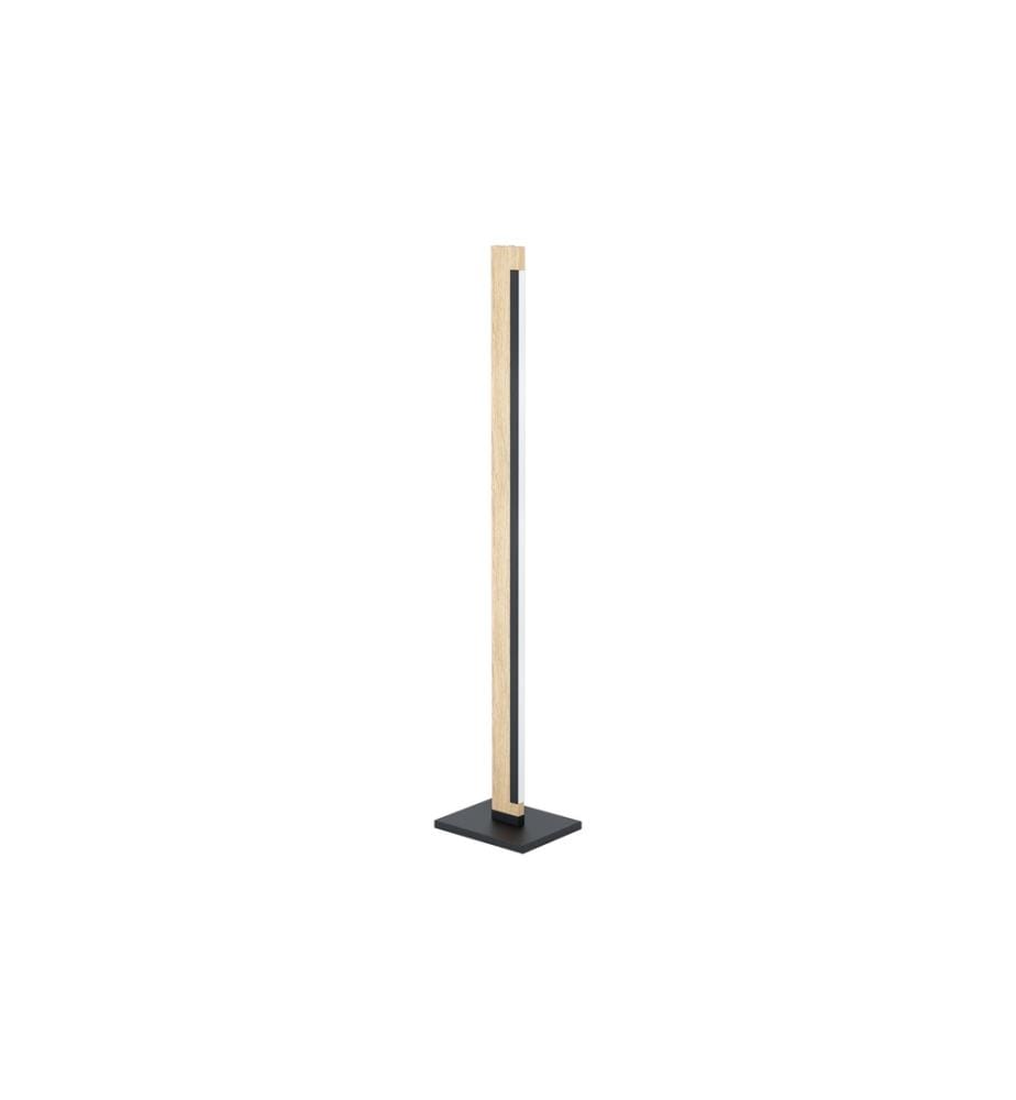 EGLO - Leuchten Lampe sur pied CAMACHO LED, Bois