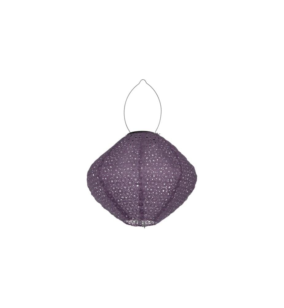 EGLO - Leuchten Lampion SOLAR 1 LED, 25 cm, violet