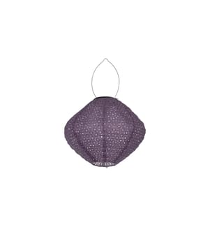 EGLO - Leuchten Lampion SOLAR 1 LED, 25 cm, Lila