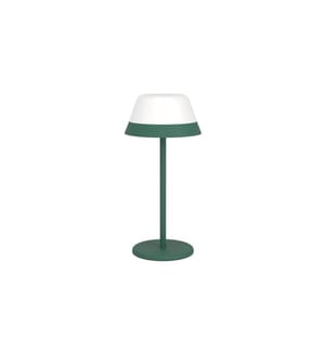 EGLO - Leuchten Lampe de table à accu MEGGIANO 1.5W, 32 cm, vert