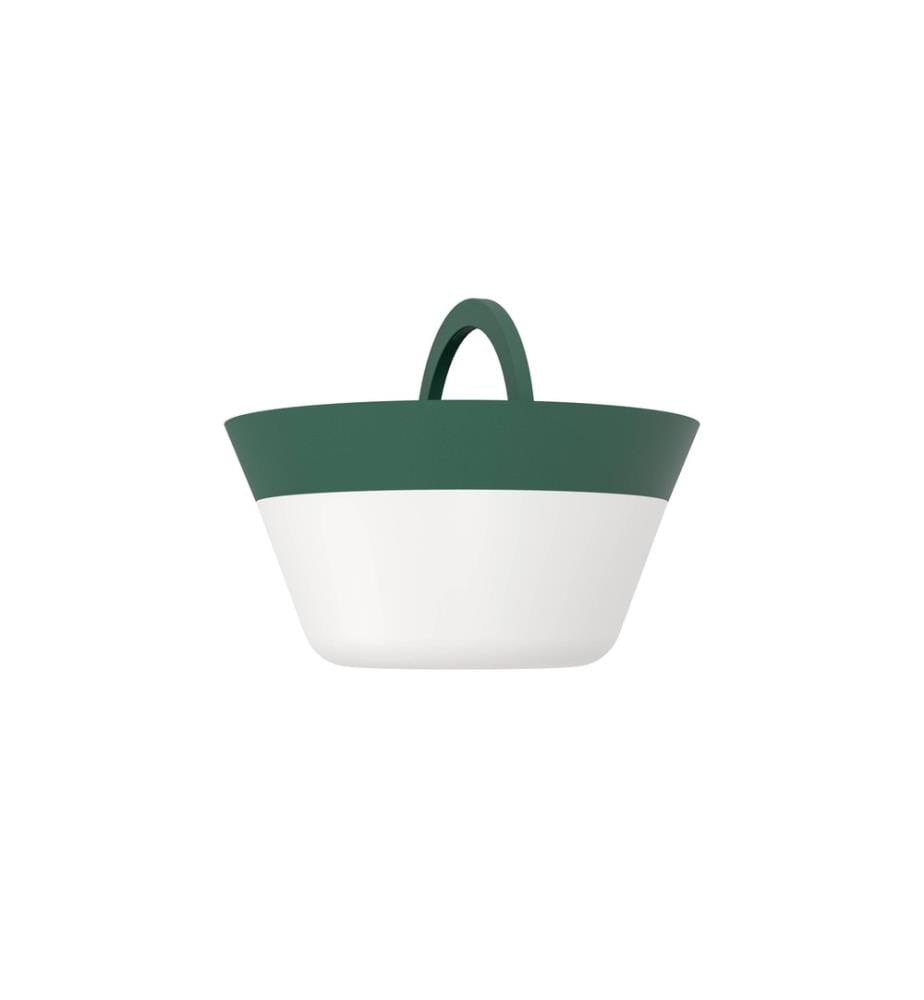 EGLO - Leuchten Lampe de table à accu MEGGIANO 1.5W, 32 cm, vert