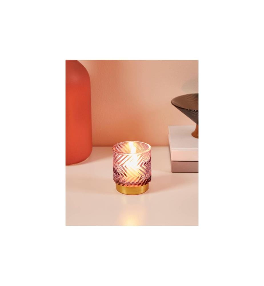 EGLO - Windlicht Bezamby Gold/Lila