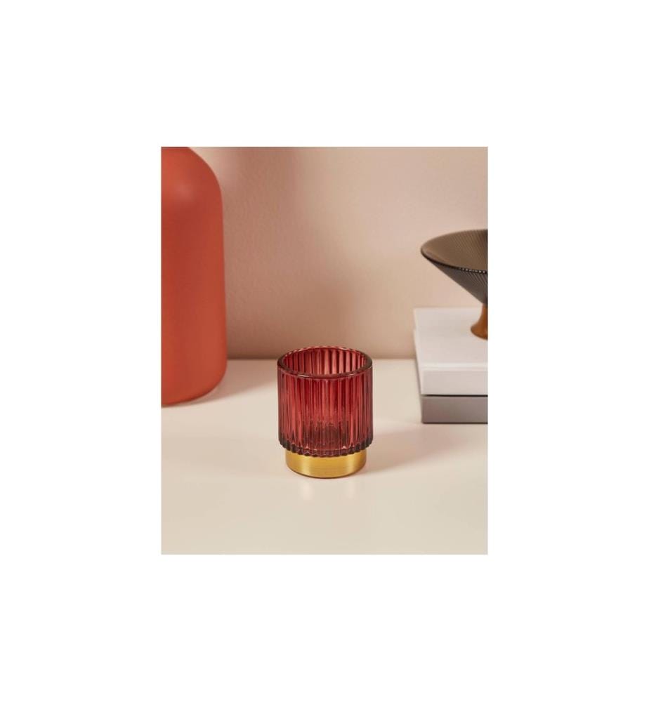 EGLO - Windlicht Bezamby Rot/Gold