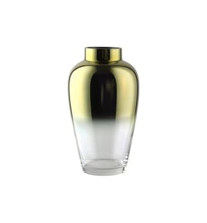 EGLO - Vase Sirannana 27 cm, Gold/Transparent