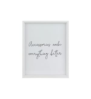 EGLO - Bilderrahmen Renabie Basic Weiss, 20 x 25 cm