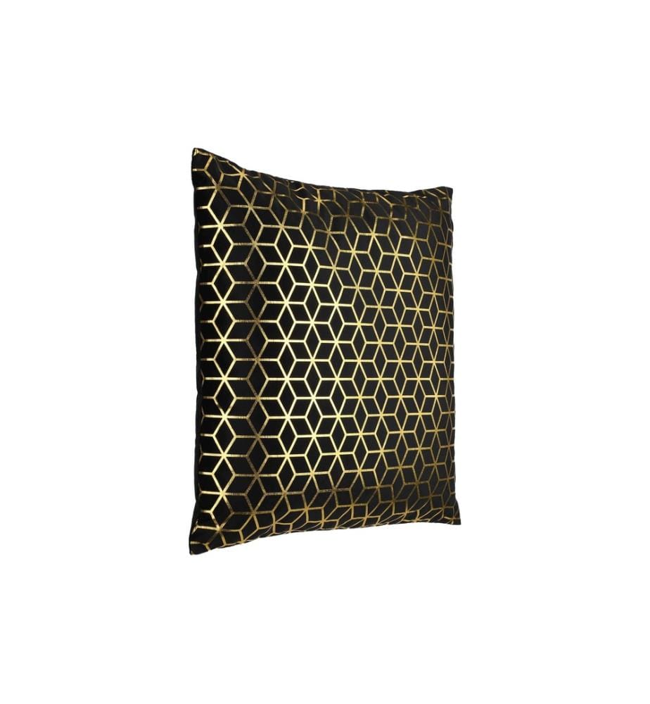 EGLO - Coussin Singu 45 x 45 cm, Doré/Noir