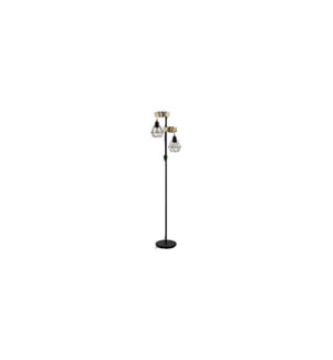 EGLO - Leuchten Lampe sur pied TOWNSHEND 5 2 x E27, Noir
