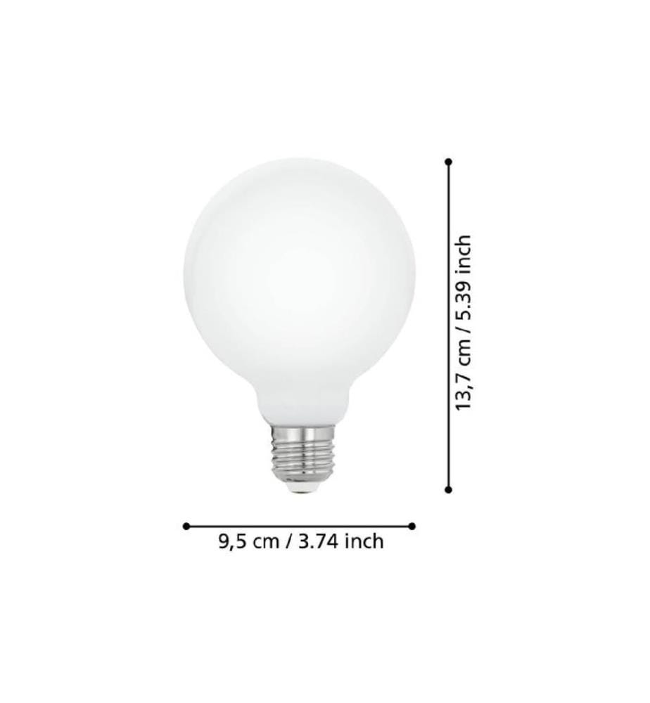 EGLO - Leuchten Lampe 9 W E27 Warmweiss
