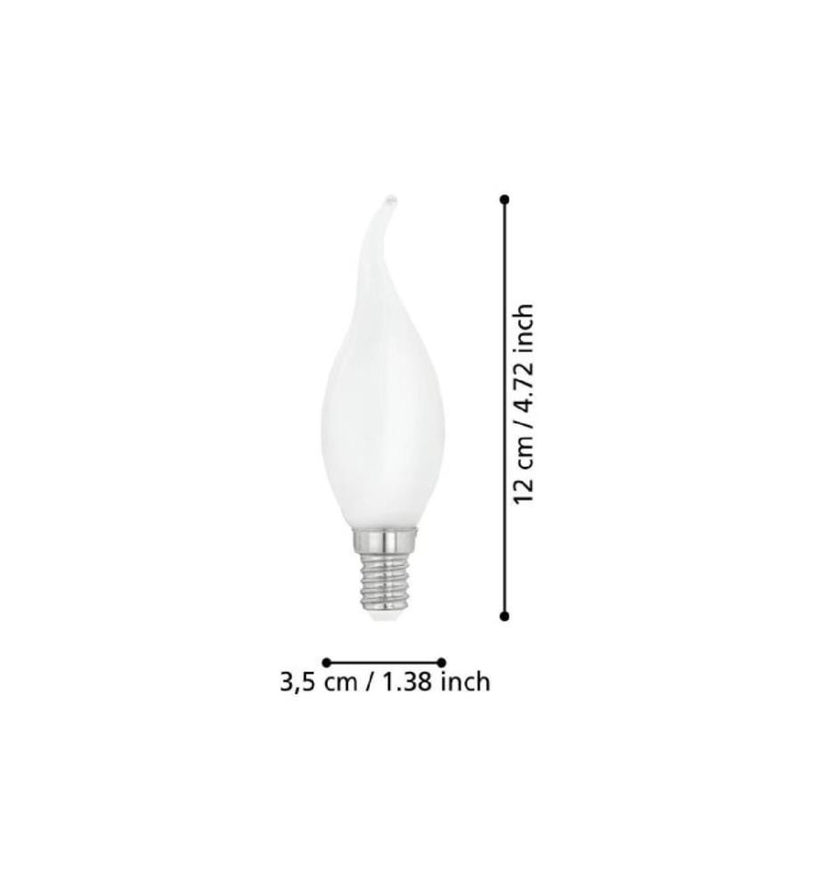 EGLO - Leuchten Lampe 4 W E14 Blanc chaud