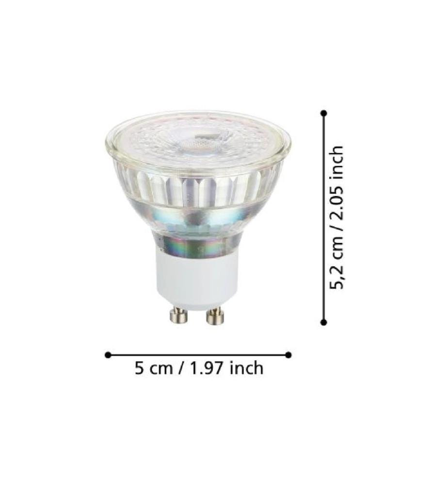 EGLO - Leuchten Lampe 4.5 W GU10 Warmweiss