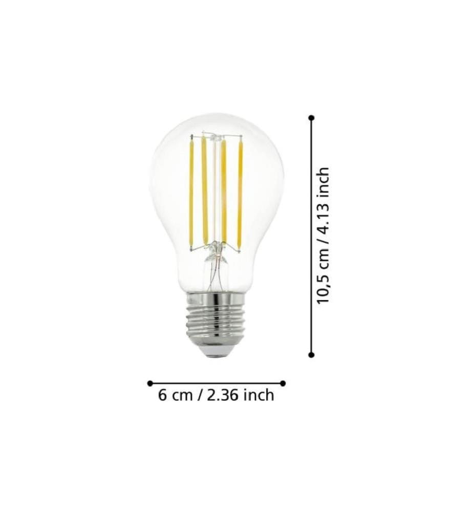 EGLO - Leuchten Lampe 8 W E27 Warmweiss