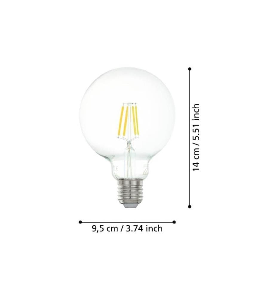 EGLO - Leuchten Lampe 4 W E27 Blanc chaud