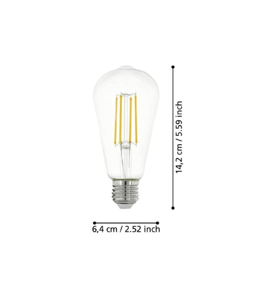 EGLO - Leuchten Lampe 7 W E27 Blanc chaud