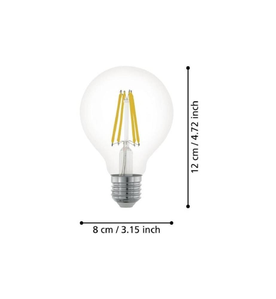 EGLO - Leuchten Lampe 7.5 W E27 Warmweiss
