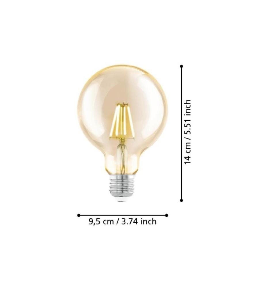 EGLO - Leuchten Lampe 4 W E27 Blanc chaud
