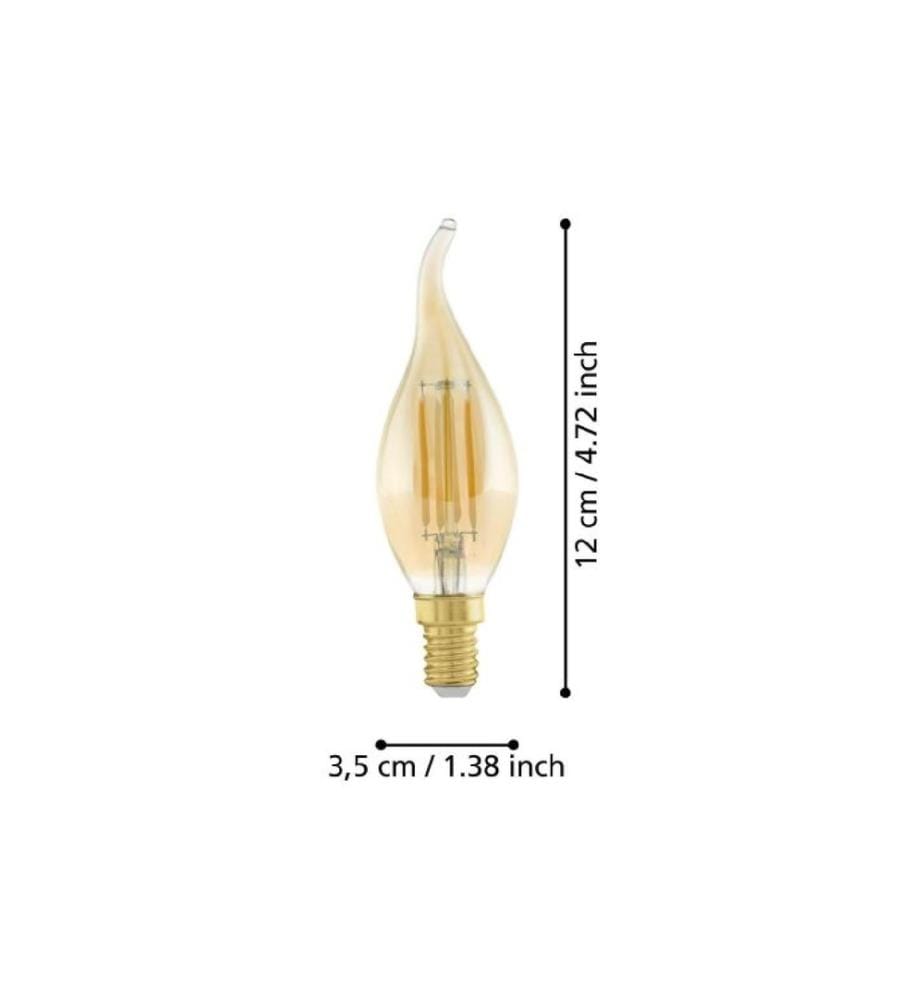EGLO - Leuchten Lampe 4 W E14 Warmweiss