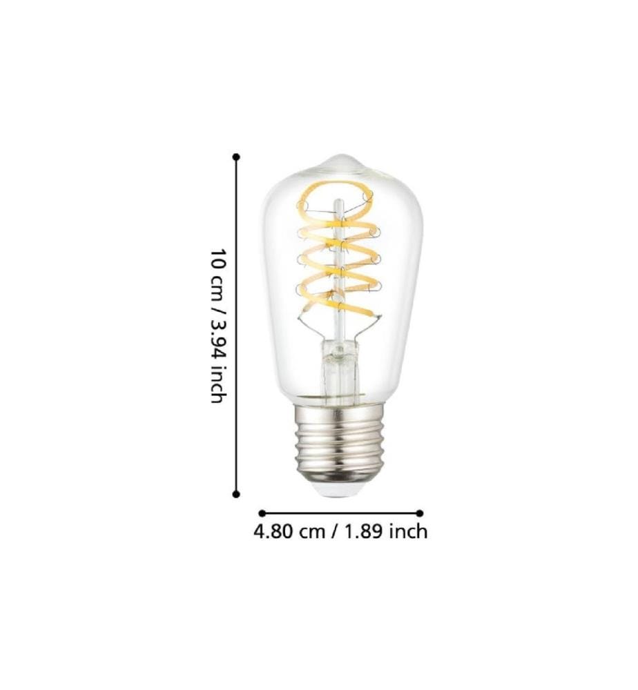 EGLO - Leuchten Lampe 7.3 W E27 Blanc chaud
