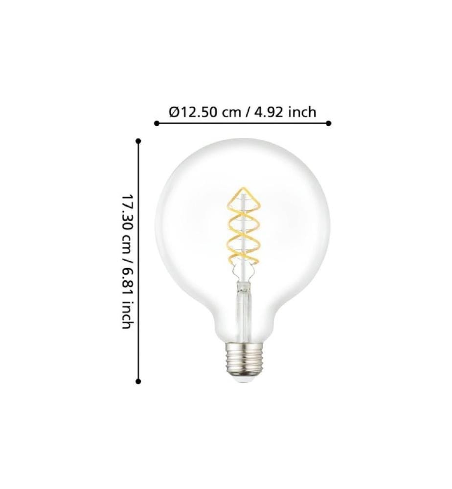 EGLO - Leuchten Lampe 7.3 W E27 Blanc chaud