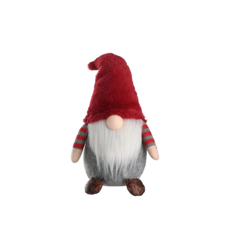 EGLO - Weihnachtsfigur Ikara 35 cm, Grau/Rot