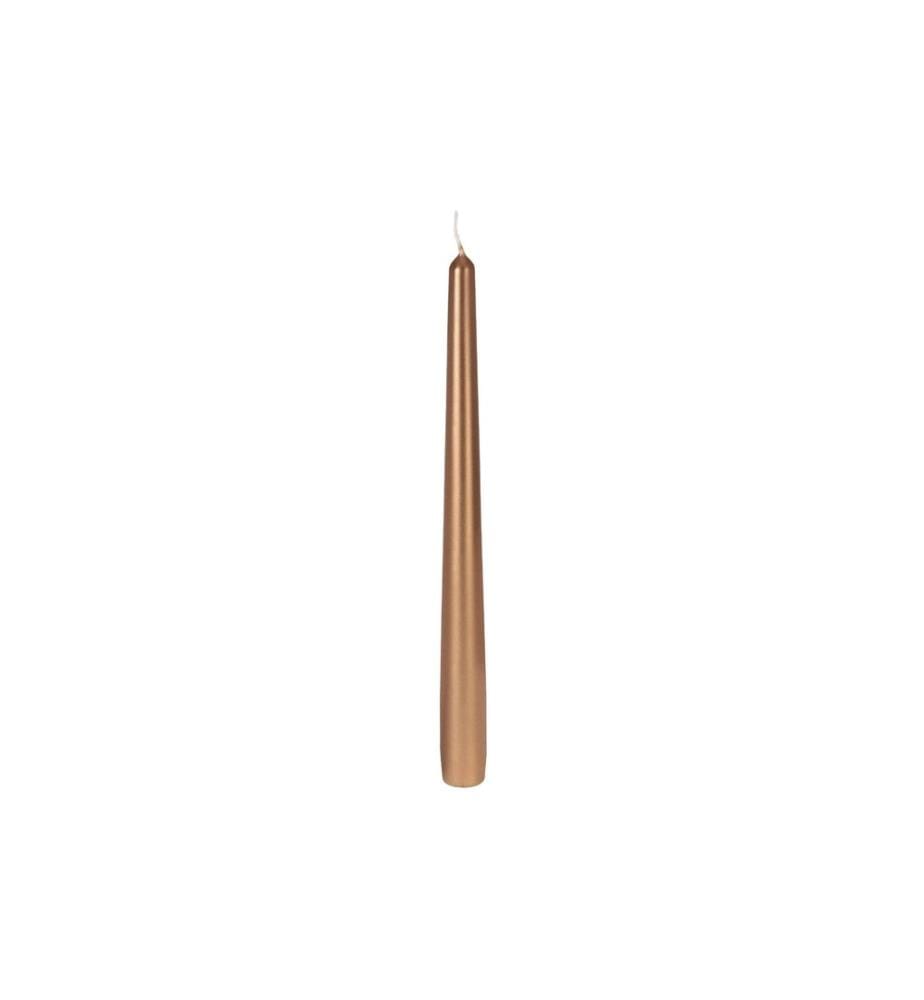 EGLO - Stabkerze Glenbarr 25 cm x 2.3 cm, Gold, 4 Stück