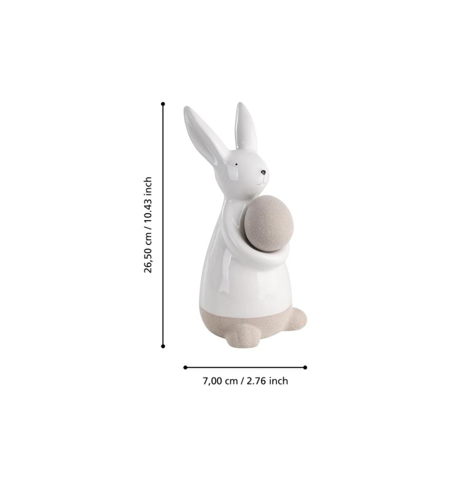 EGLO - Hase Madiorano 26.5 cm, Weiss