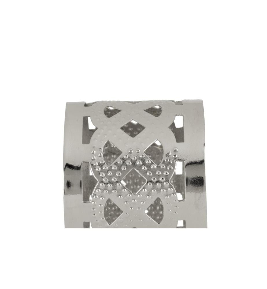 EGLO - Rond de serviette Janapur 4.5 x 4 cm, argent