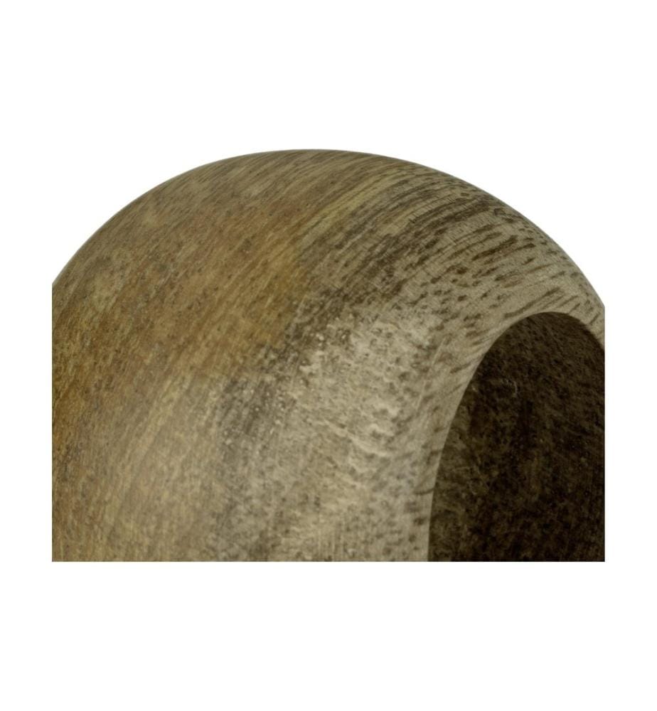 EGLO - Serviettenring Khand 5 x 3.5 cm, Mangoholz