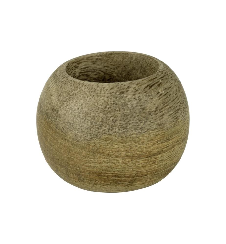 EGLO - Serviettenring Khand 5 x 3.5 cm, Mangoholz