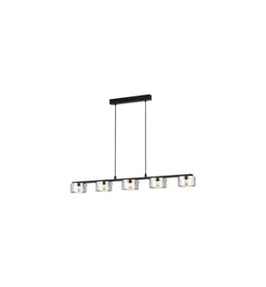 EGLO - Leuchten LED-Pendelleuchte COPILLOS LED 5 x 5.4W 3000K Silber