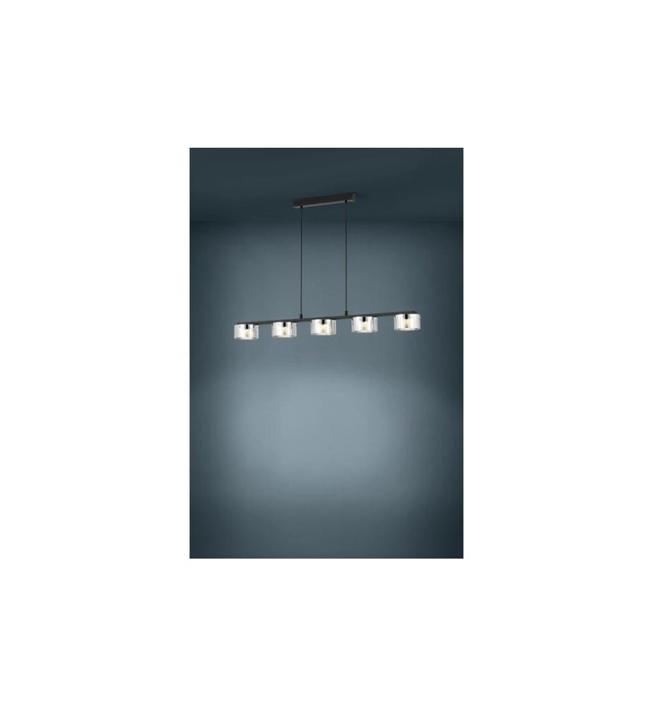 EGLO - Leuchten Suspension à LED COPILLOS LED 5 x 5.4W 3000K argenté
