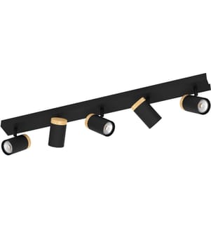 EGLO - Leuchten Spot sur poutre CARTAGENA GU10 5 x 4.5W