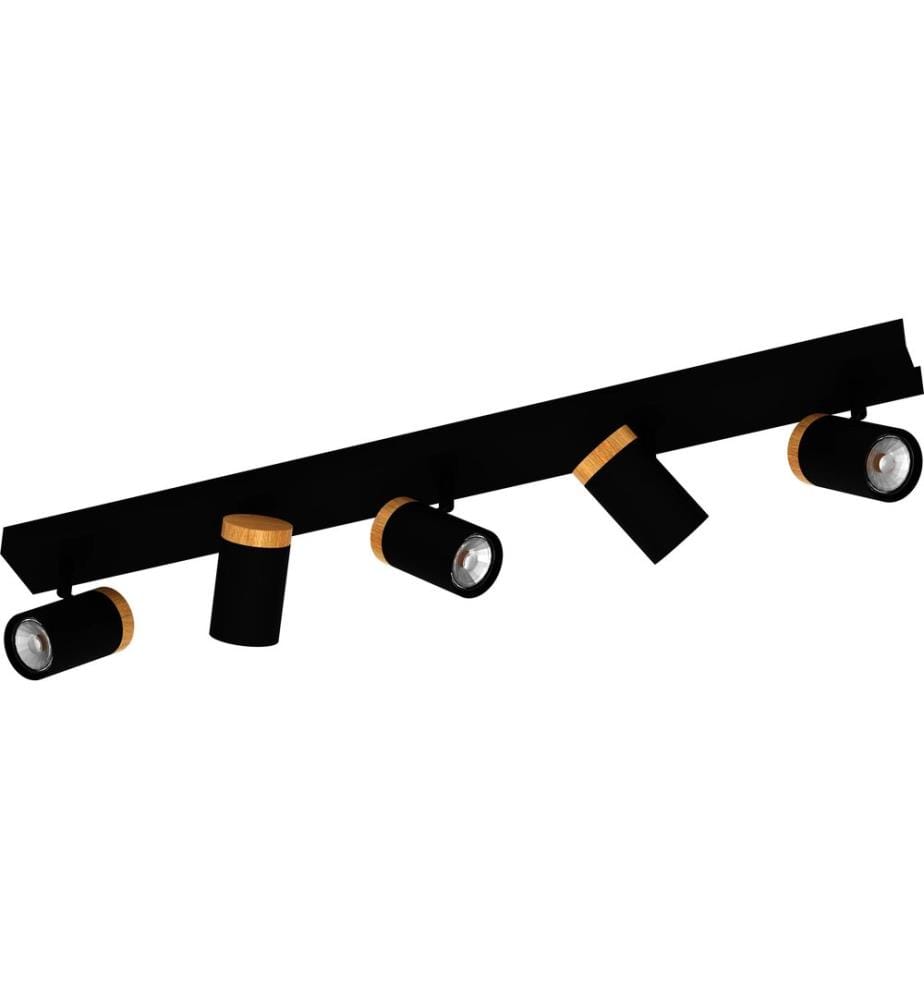 EGLO - Leuchten Spot sur poutre CARTAGENA GU10 5 x 4.5W