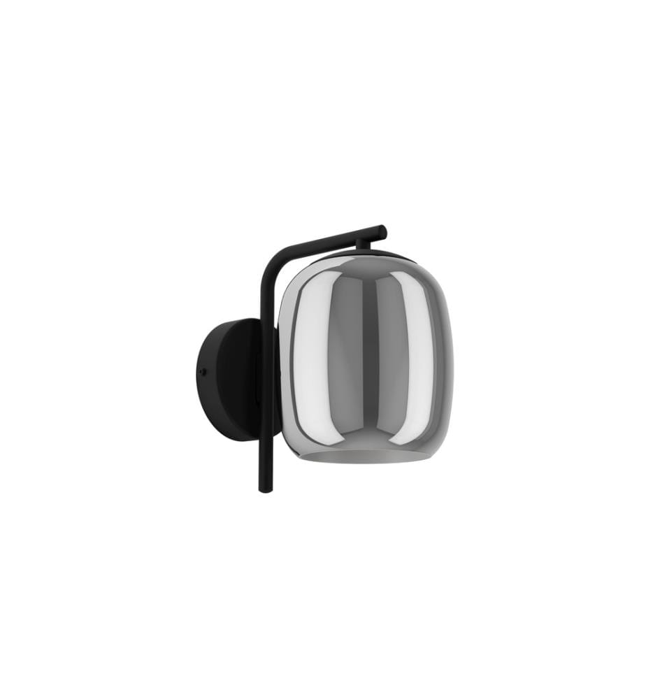 EGLO - Leuchten Lampe murale CIAMPINO noir excl. E27 1x28W