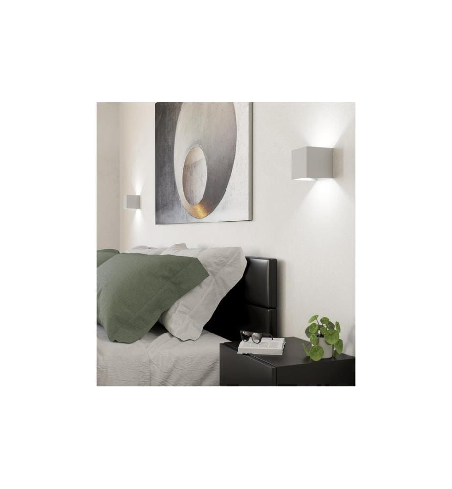EGLO - Leuchten Applique/plafonnier VALMONTONE Blanc LED 2 x 1.5W 3000K