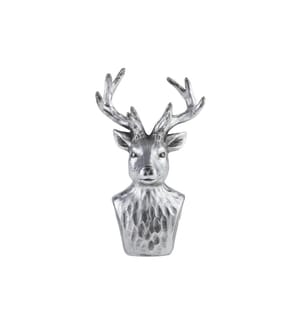 EGLO - Weihnachtsfigur Hirsch Lamlash Weihnachtsdeko, Silber