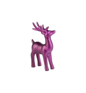 EGLO - Weihnachtsfigur Hirsch Catacol Weihnachtsdeko, Dunkelpink