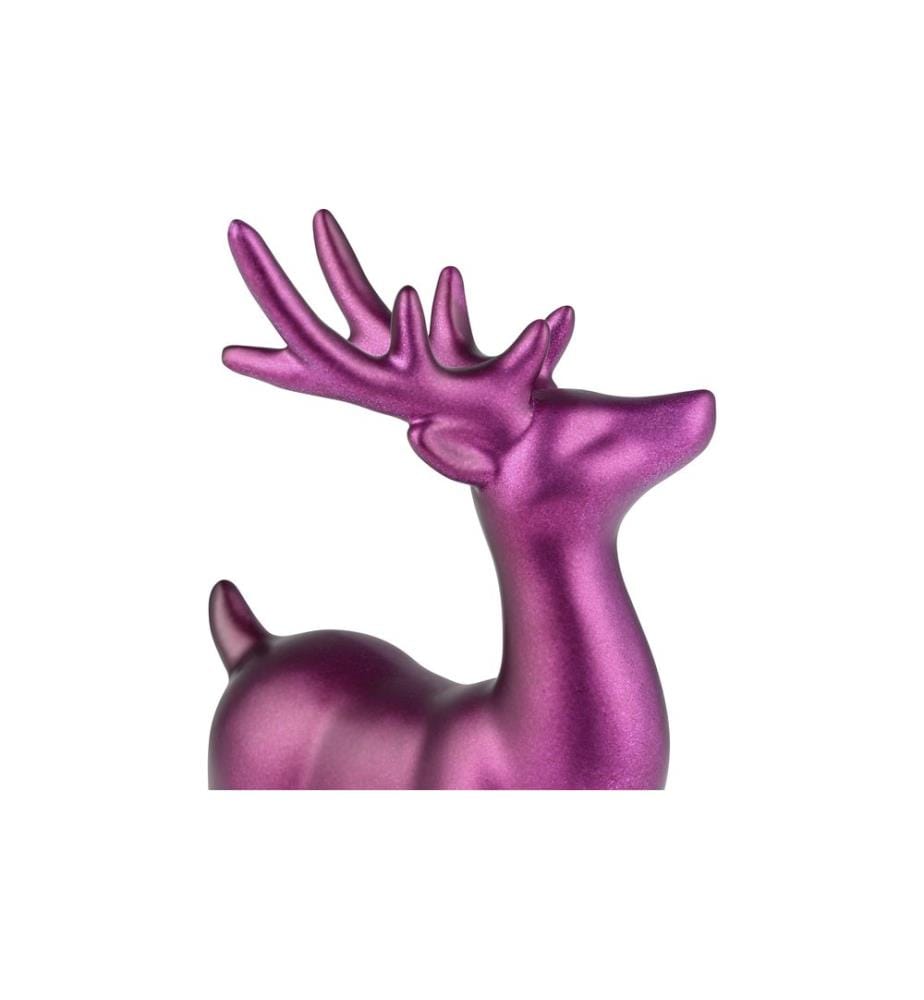 EGLO - Weihnachtsfigur Hirsch Catacol Weihnachtsdeko, Dunkelpink