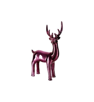 EGLO - Weihnachtsfigur Hirsch Catacol Weihnachtsdeko, Dunkelpink