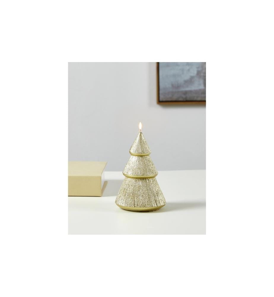 EGLO - Bougie de Noël  Sapin Balezze Doré