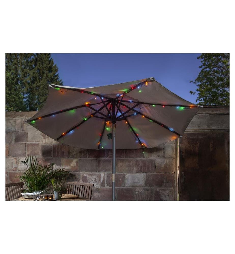 EGLO - Leuchten Gartenlicht Solarleuchte Lichterkette 64