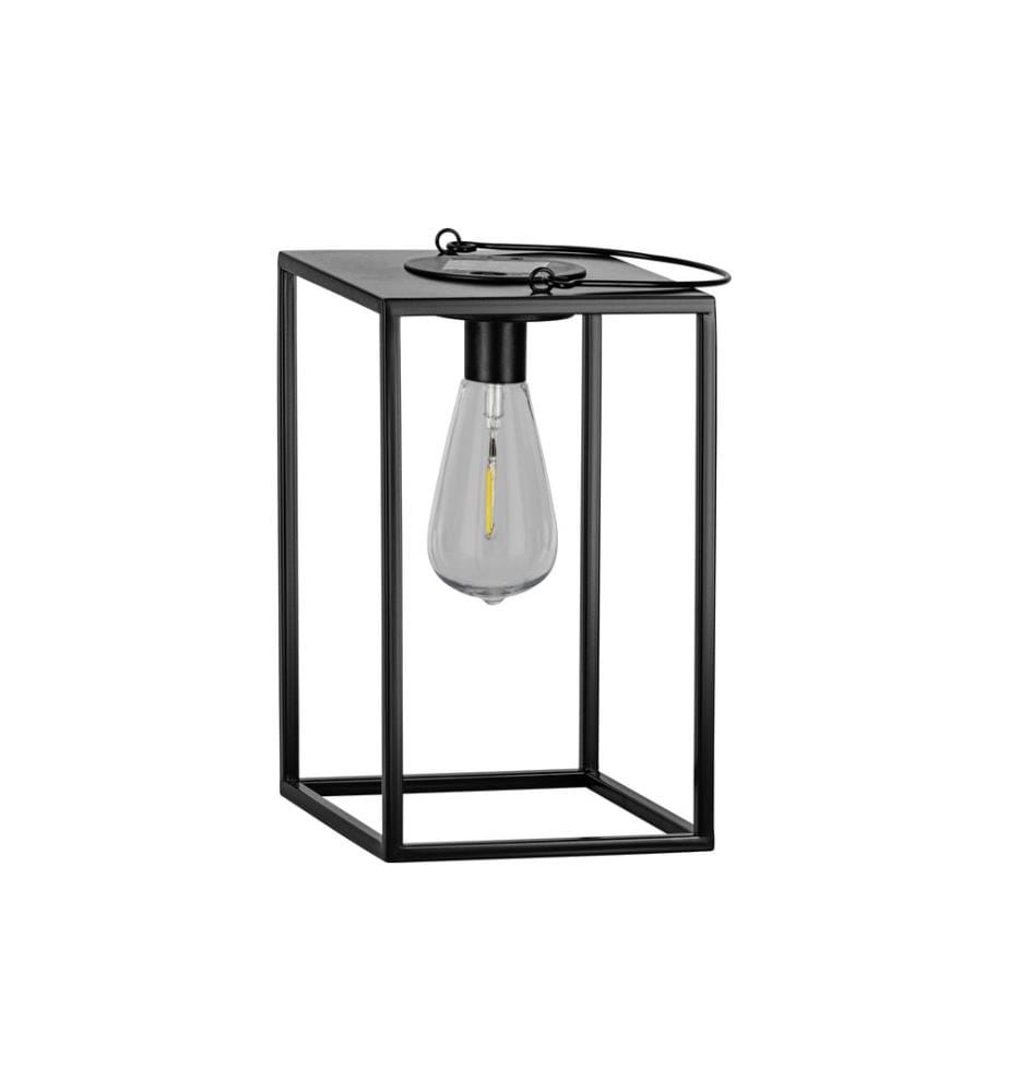 EGLO - Leuchten Gartenlicht Deko Solarleuchte Laterne Schwarz