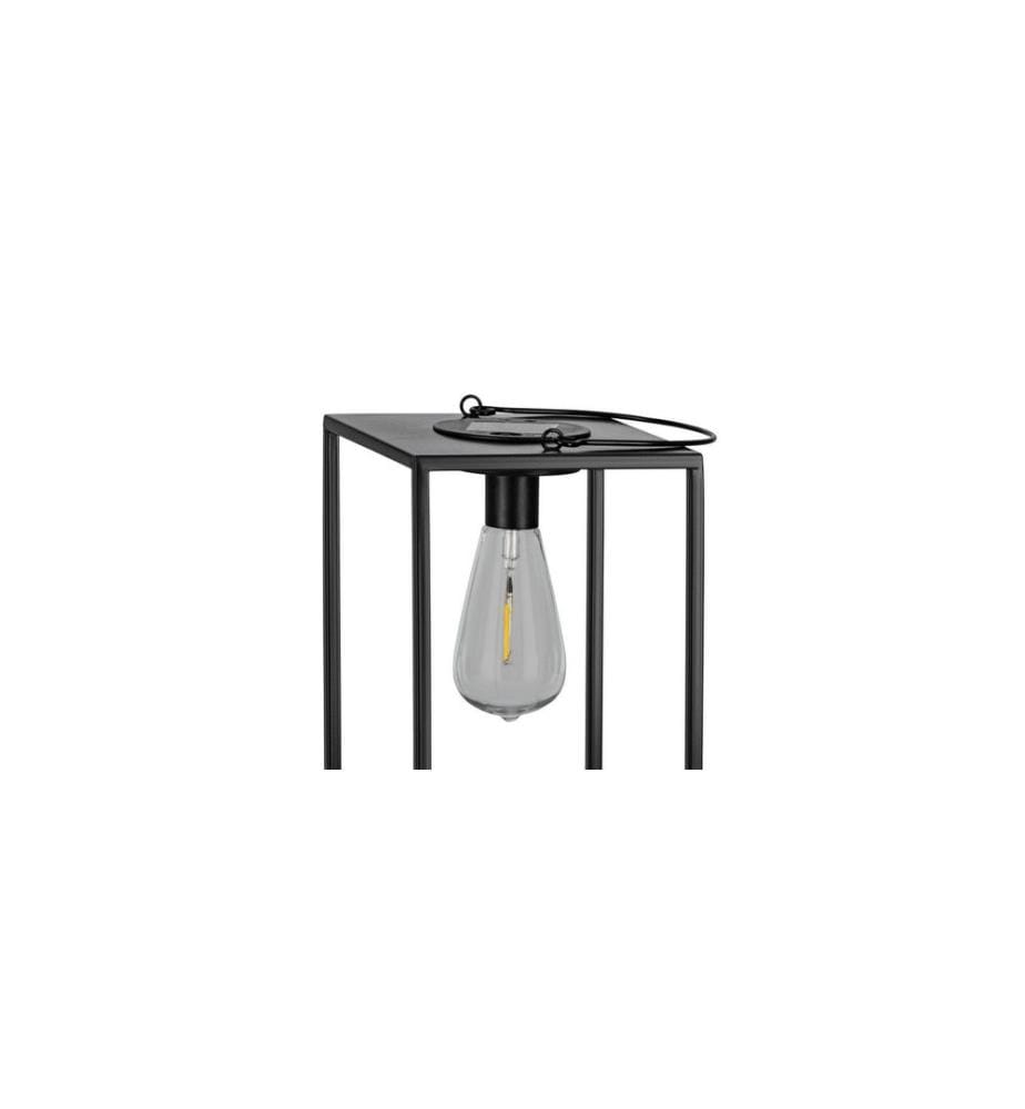 EGLO - Leuchten Gartenlicht Deko Solarleuchte Laterne Schwarz