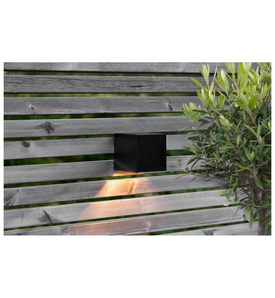 EGLO - Leuchten Gartenlicht Solar Wandleuchte Schwarz