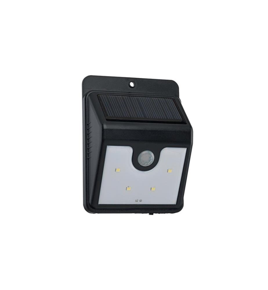 EGLO - Leuchten Gartenlicht Solar Wandleuchte mit Sensor Schwarz